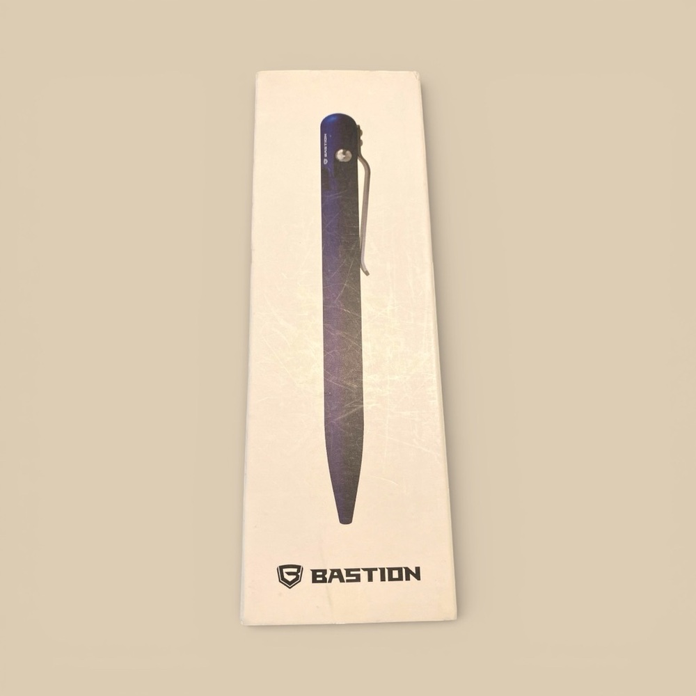 NEW Bolt Action Pen BLUE MATTE BASTION